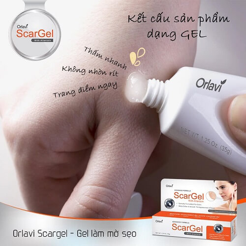 Sử dụng gel điều trị sẹo Orlavi Scargel mỗi ngày để đem lại hiệu quả nhanh chóng