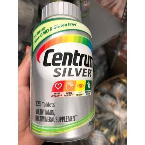 Vitamin tổng hợp Centrum Silver Multivitamin được nhiều người lựa chọn và tin dùng
