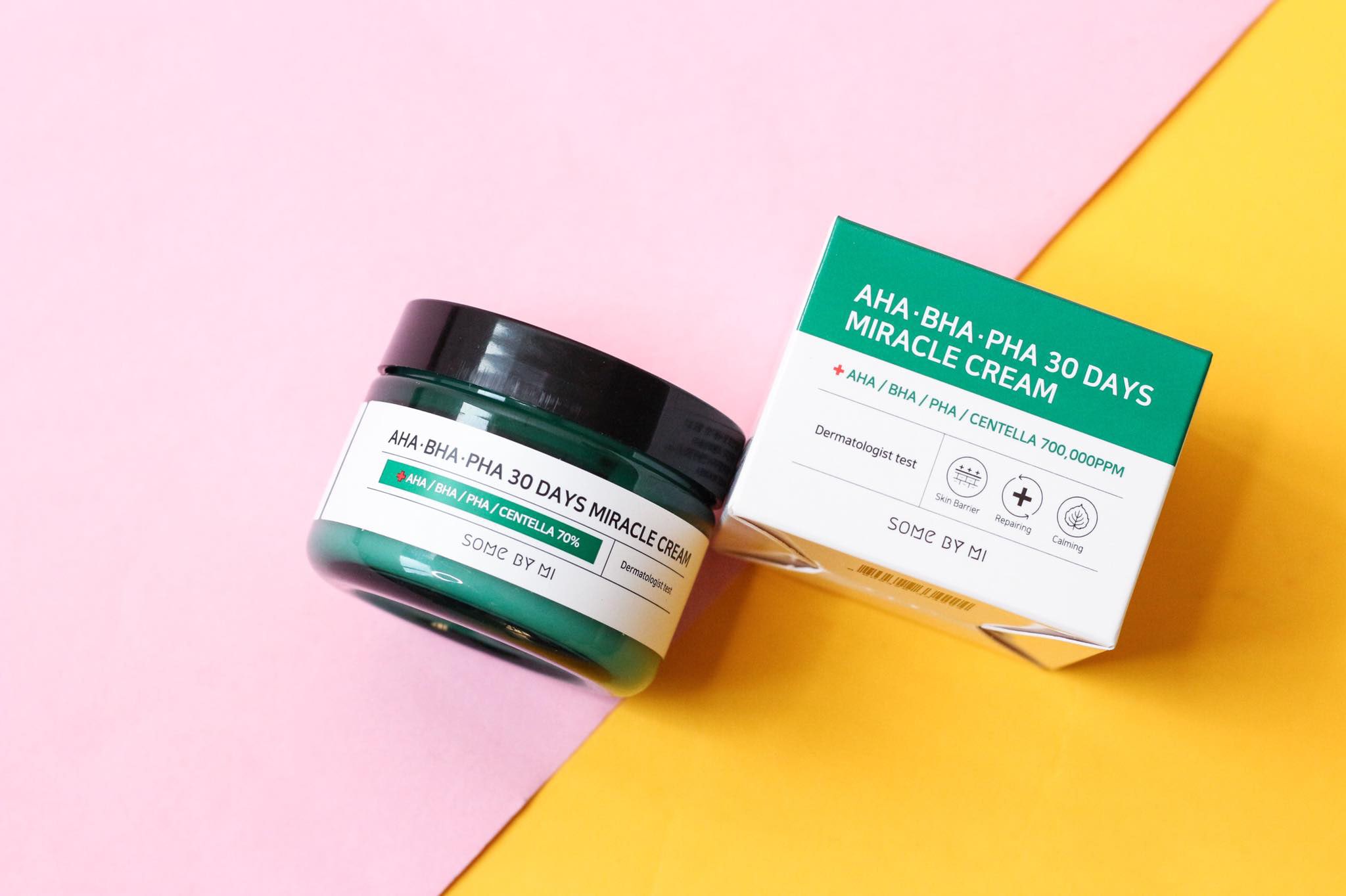 Some By Mi AHA-BHA-PHA 30 Days Miracle Cream là kem dưỡng giúp da sáng khỏe